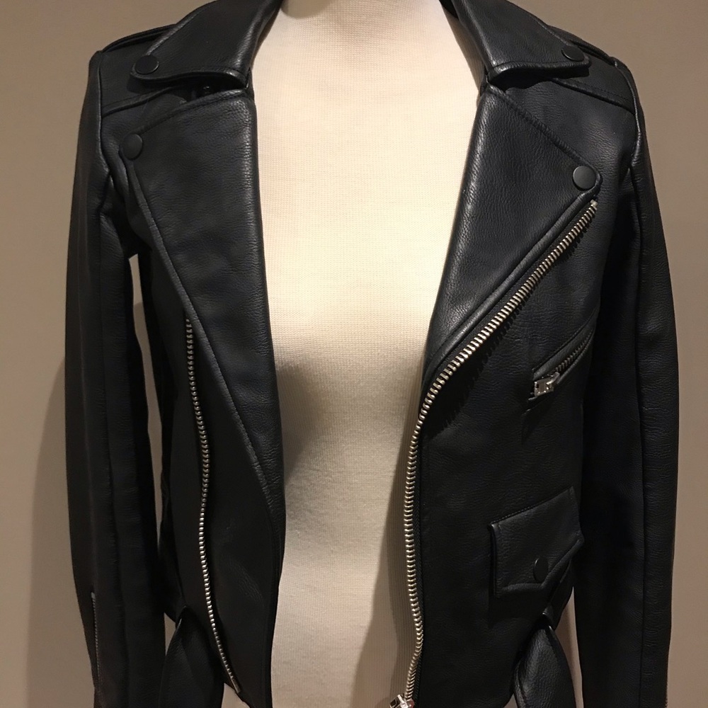 UNIF Faux Leather Jacket